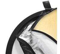 Diamètre env. 107 cm, coloris : transparent / blanc / noir / argent / or, avec sac de transport