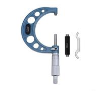 Diamètre extérieur 0 75 mm Micromètre avec marquages de division clairs et principe de paire en spirale pour une lecture précise de l'échelle de filetage (0-25 mm)