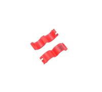 Diamètre intérieur 2,7 mm 3 mm 4 mm 4,5 mm 5 mm Anneau à clip pour canari, oiseau, pigeon, petit perroquet, anneaux de pattes d'oiseaux,Rouge,4,5 mm - 20 pièces