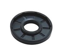 Diamètre intérieur 24 mm Bande de caoutchouc d'arbre NBR, tampon d'huile en nitrile avec double lèvre, joint d'étanchéité à ressort 2 pièces(24x45x8mm)