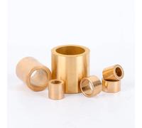 Diamètre intérieur 28 30 32 35 38 40 45 50 55 60mm métallurgie des poudres roulement à manchon en cuivre résistant à l'usure haute capacité de charge(40x60x30-1Pcs)