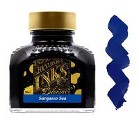 Diamine Flacon d'encre de stylo plume, 80 ml, turquoise Sargasso Sea