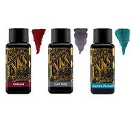 Diamine Encre Pour Stylo Plume 30ml - 3 x Bouteilles - Oxblood & Earl Grey & Aurora Borealis