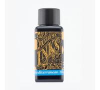 Diamine - Encre pour stylo plume, Mediterranean Blue 30ml
