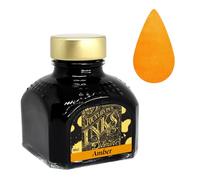 Diamine Flacon d'encre de stylo plume, 80 ml, turquoise ambre