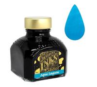 Diamine Flacon d'encre de stylo plume, 80 ml, turquoise Aqua Lagoon