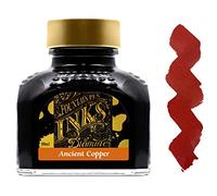 Diamine Flacon d'encre de stylo plume, 80 ml, turquoise Cuivre vieilli