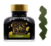 Diamine Flacon d'encre de stylo plume, 80 ml, turquoise Evergreen