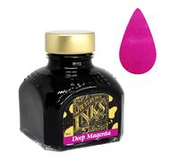 Diamine Flacon d'encre de stylo plume, 80 ml, turquoise Magenta foncé