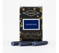 Diamine Flacon Stylo plume Cartouches d'encre (lot de 18) - Oxford Bleu