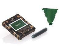 Diamine - Standard Cartouches d'encre, Emerald 6 cartouches
