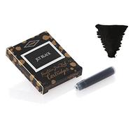 Diamine - Standard Cartouches d'encre, Jet Black 6 cartouches