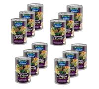 diamir - Lot 12x Macédoine de fruits au sirop - Boîte 420g