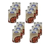 diamir Lot 12x Tomate entière pelée - Boîte 380g