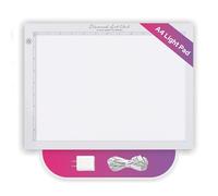 Diamond Art Club Bloc lumineux A4 LED USB pour peinture diamant et loisirs créatifs, outils et accessoires d'art diamant 5D, 35,8 x 26,9 cm