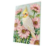 Diamond Art Kits with Pearls for Adults,DIY Pearl Painting Kit with Frame Pearl Gem Paintings Picture Arts Craft for Adults/Beginners Gift Home Wall Decor 30x40cm