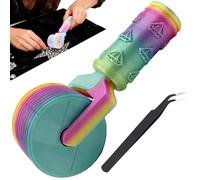 Diamond Art Roller - 3D Diamond Painting Roller Tools, Multipurpose Diamonds Art Straightening Tool, Detachable Diamonds Painting Accessories, Easy Grip Hand Pressing for Craft Lover Gift (O)