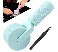 Diamond Art Roller - 3D Diamond Painting Roller Tools, Multipurpose Diamonds Art Straightening Tool, Detachable Diamonds Painting Accessories, Easy Grip Hand Pressing for Craft Lover Gift (K)