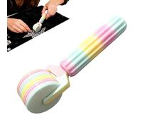 Diamond Art Roller - Rouleau À Broder En Strass Rainuré Imprimé En 3D Avec Poignée Facile À Prendre En Main | Outil De Peinture Diamant Amovible Pour Un Pressage Haute Efficacité | Accessoire D'