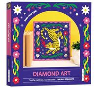 Diamond art - Tout le matériel pour réaliser un tableau diamanté - Limistic - Fleurus - Jeux livres objets