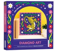 Diamond art - Tout le matériel pour réaliser un tableau diamanté - Limistic - Fleurus - Jeux livres objets