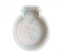 Diamond Badge Shape Car Freshie Silicone Mold for Making Soap Aroma Beads Car Freshie, Pendant, Candle, Resin