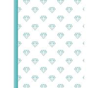 Diamond Book Journal: Reading Tracking and Review Log