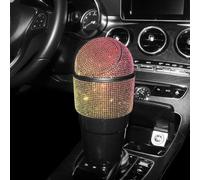 Diamond Car Trash Bin Cup Holder 300ml Waterproof(Multicolored)