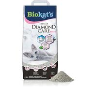 Diamond Care Fresh Au Parfum De Talc-Litière Fine Pour Chats Au Charbon Actif Et À L’Aloe Vera-1 Sac (1 À 10 L)