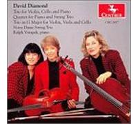 Diamond, David - Trio for Violin, Cello and Piano