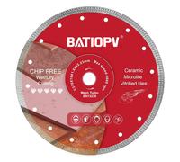 Diamond Disc 230 mm-Precise Cut for Tile,Porcelain,Granite,Marble,Ceramic and Limestone-Grinder Compatible 230 x 22.2 mm