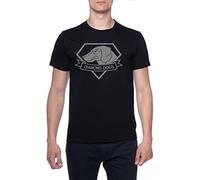 Diamond Dogs Metal Gear Solid Hommes T-Shirt Noir Col Rond Men Black Round Neck L