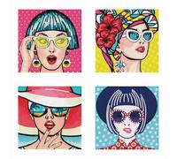 DIAMOND DOTZ 2594247 - Kit de peinture diamant 5D originale - Mini Dotz - Pour femmes modernes - Avec strass extra petits - Pour adultes et enfants à partir de 14 ans - Intermédiate