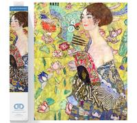 Dame avec fan de Klimt DiamondDotz DD13028