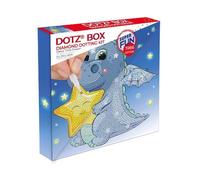 DIAMOND DOTZ® - Boîte Dragon Dotz Sleepy Time, perceuse partielle, dotz circulaire, kits de peinture diamant, kits d'art diamant pour adultes, art gemme, kit Diamond Dotz