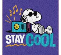 Diamond Dotz Box 2594656 Snoopy Stay Cool Kit de peinture diamant 5D original avec boîte à motifs et strass pour enfants à partir de 14 ans