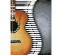 Diamond Dotz Carrés - Classique Jazz - Guitare - Musical - Faîtes - Loisirs -