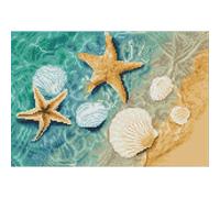 Diamond Dotz Carrés - Cristal Rive - Plage - Coquillages - Faîtes - Loisirs -
