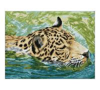 Diamond Dotz Carrés - Jungle Prince - Grand Chat - Animaux - Nature - Faîtes -