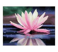 Diamond Dotz Carrés - Reflets - Nénuphar - Nature - Fleurs - Faire - Artisanat