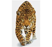 Diamond Dotz Carrés - Sur Le Prowl - Animal - Sauvage - Nature - Grand Chat -