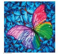 Diamond Dotz Kit de peinture au diamant DD5.015 – Résine, blanc, 30,5 x 30,5 cm