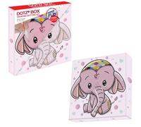 DIAMOND DOTZ DBX-015 Box Baby Princess Diamant Tableau sur Châssis 22 x 22 x 2,5 cm à Poser ou à Suspendre Idéal pour Les Enfants