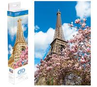 DIAMOND DOTZ DD10.052 - Original 5D Diamond Painting Set Eiffel Turm, Kreativset mit 24.500 Diamant Mosaiksteinen, Malset ca. 50 x 40 cm, DIY Komplettset für Erwachsene und Kinder ab 8 Jahren
