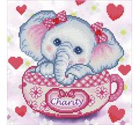 Diamond Dotz - Diamant Kit Peinture - Bienfaisance 30cm x Éléphant, Religieux