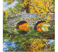Diamond Dotz - Diamant Kit Peinture - Pays Pont - Paysage - Cadeaux - Loisirs