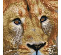 Diamond Dotz - Diamant Kit Peinture - Serengeti Magique 30cm x 30cm Lion