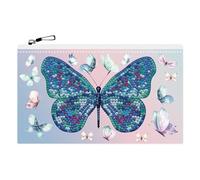 DIAMOND DOTZ DOTZIES 2592616 Kit de peinture diamant 5D original, motif papillon, kit créatif pour enfants à partir de 6 ans