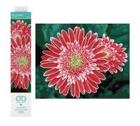 DIAMOND DOTZ DQ10 Kit Intermédiaire Gerberas Rose, 50 x 40 cm