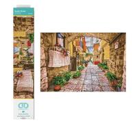 DIAMOND DOTZ DQ10 Kit intermédiaire Rue Rustique, 52 x 36 cm